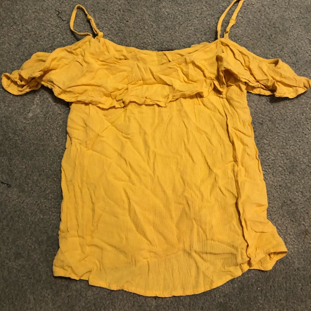 Off the shoulder tank